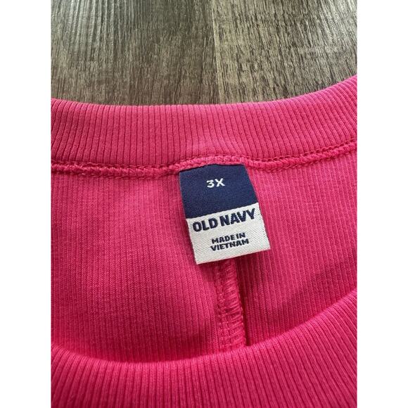 Old Navy 3X Sleeveless Shift Dress Comfortable Pink Brown Lot Of 2 House Dress - Picture 5 of 10